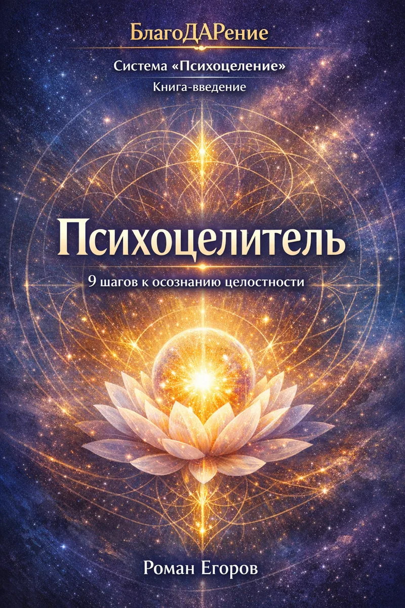 Обложка книги Книга-введение «Психоцелитель»