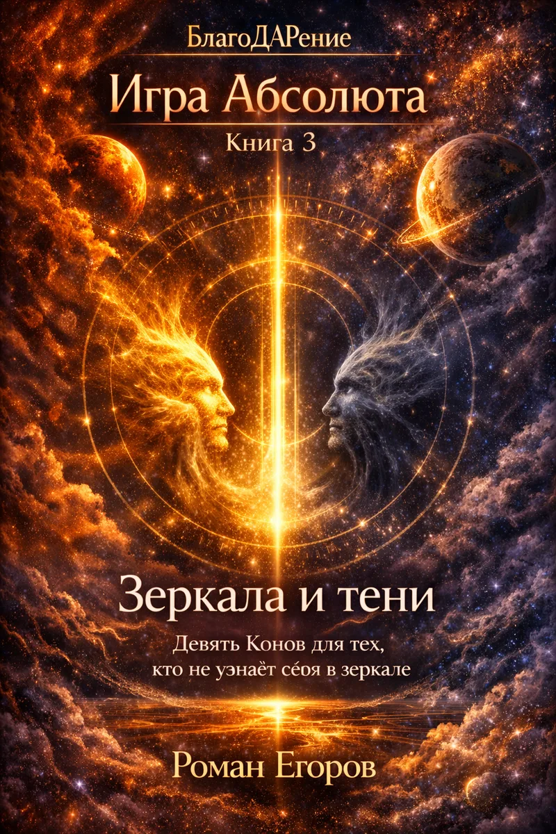 Обложка книги Книга 3. «Зеркала и тени»