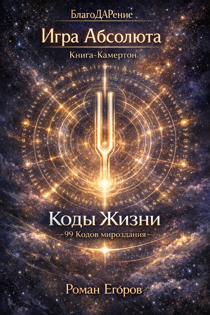 Обложка книги Книга-Камертон «Коды Жизни»