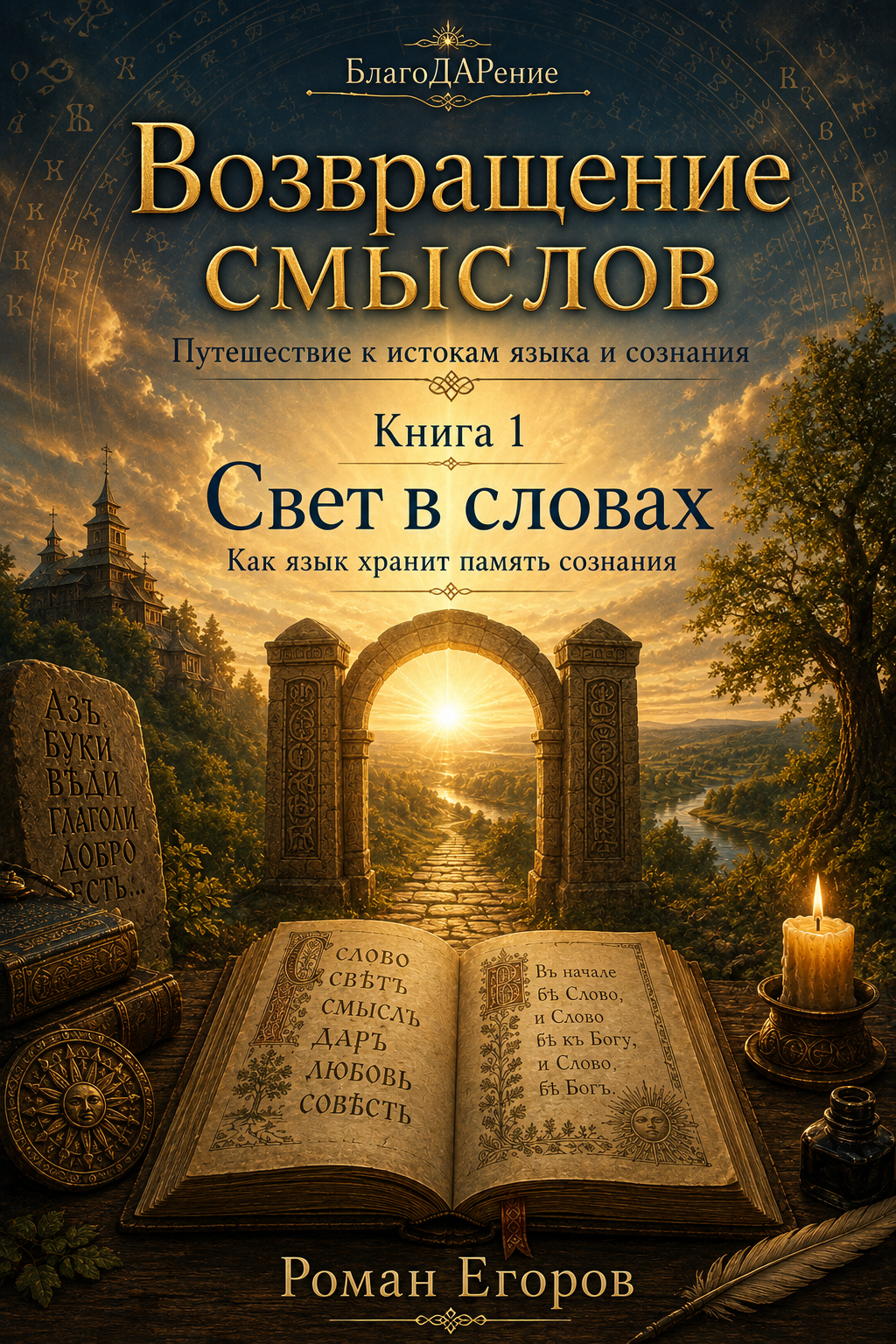 Обложка книги «Свет в словах»